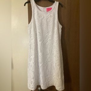Excellent Condition Lilly Pulitzer White Dress